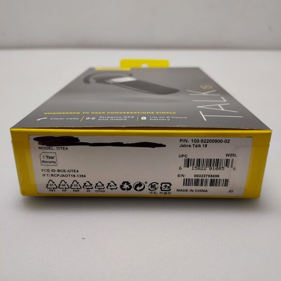 JABRA GN TALK 15 Bluetooth Headset for Hands-Free Calls with Clear Conversations - Picture 5 of 9